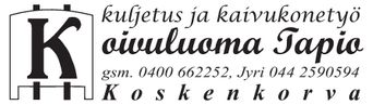 Kuljetus ja kaivukonetyö Koivuluoma Tapio logo